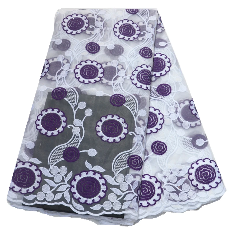 Горячая Распродажа белая кружевная ткань вышивка шелк молочный Французский Цветы Кружева Ткани африканский тюль кружева ткань для вечеринки одежда