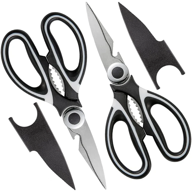 Heavy Duty Stainless Steel Pro Kitchen Scissors – Terra Powders