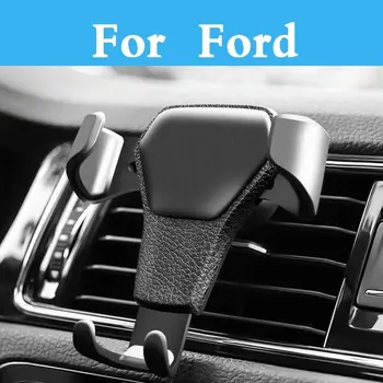 

2019 Universal Car Phone Holder Air Vent Mount No Magnetic Mobile Holder For Ford Turui Edge Explorer F-150 Focus Mustang C-Max
