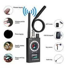 Detector antiespía multifunción K18, 1MHz-6,5 GHz, cámara GSM, Audio, localizador de insectos, lente de señal GPS, rastreador RF, productos inalámbricos