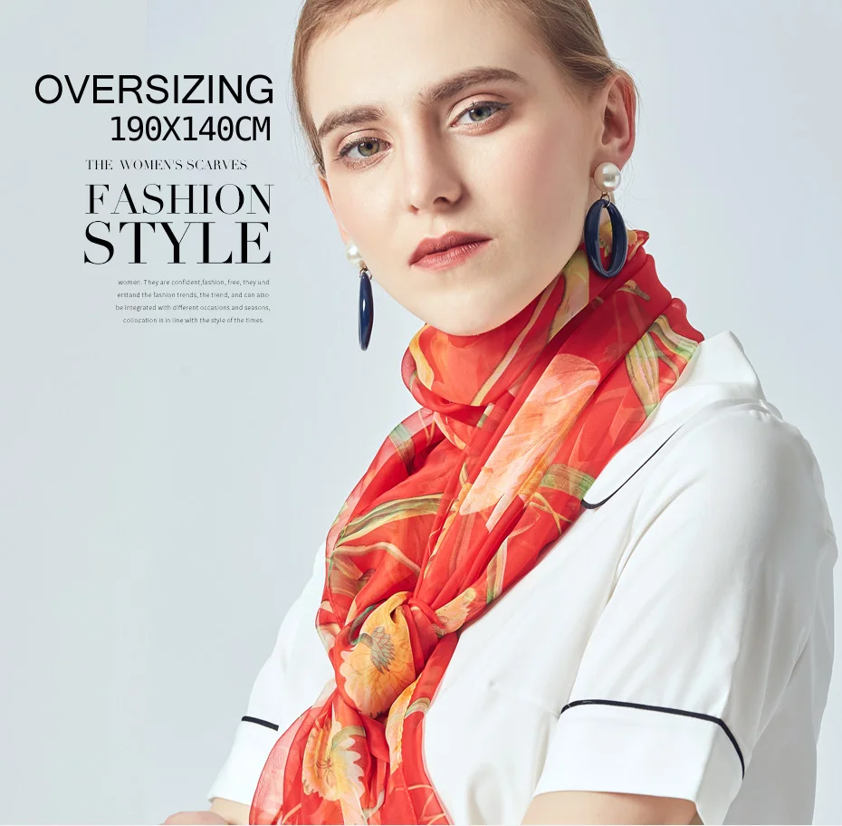 1 floral scarf