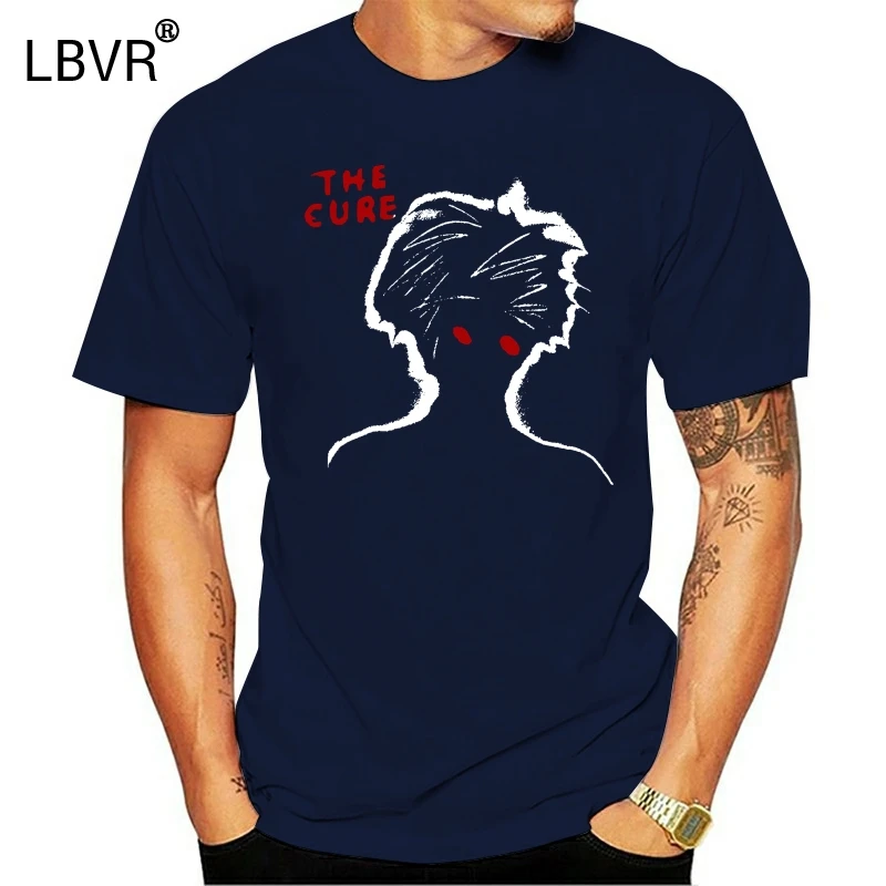 Новинка 1985 винтажная Мужская футболка The Cure черные размеры S M L Xl Reprint | Женская
