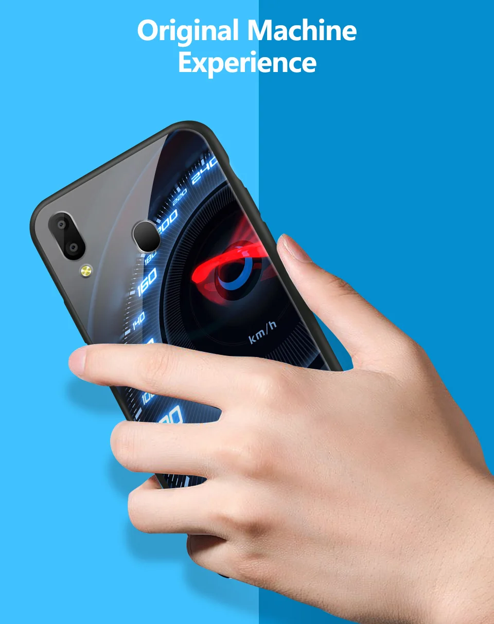Чехол из закаленного стекла для samsung Galaxy J4 Plus, Антидетонационная сумка для Galaxy M10 M20 M30, задняя жесткая стеклянная крышка, SM-J415F, защитный чехол