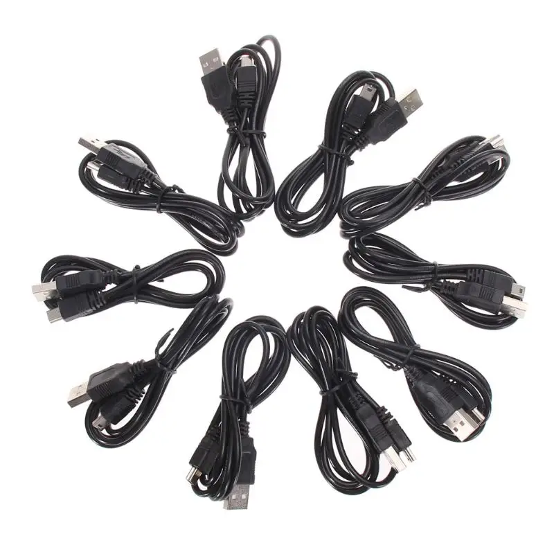 ALLOYSEED 10 шт./лот USB зарядное устройство кабель для PS3 контроллер питания зарядный шнур для sony playstation 3 PS 3 Gampad аксессуары для игр