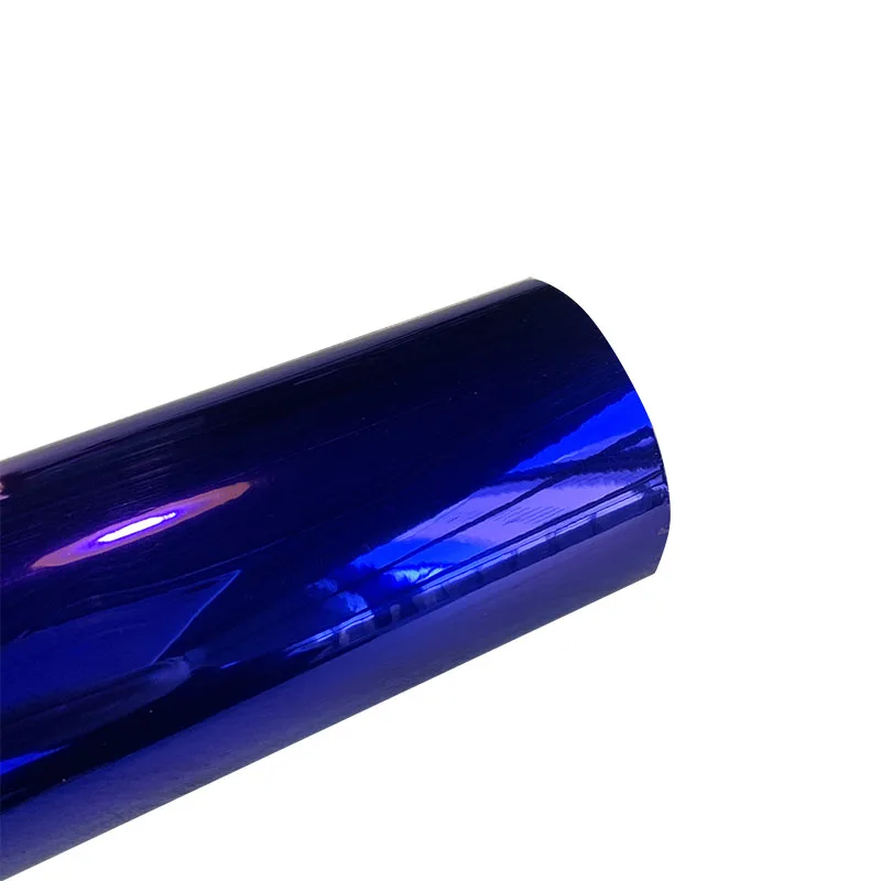 royal blue 1 рулон 16 см x 120 м 10 цветов горячего тиснения фольги теплопередачи ламинирующая салфетка позолота ПВХ визитная карточка Emboss - Цвет: royal blue