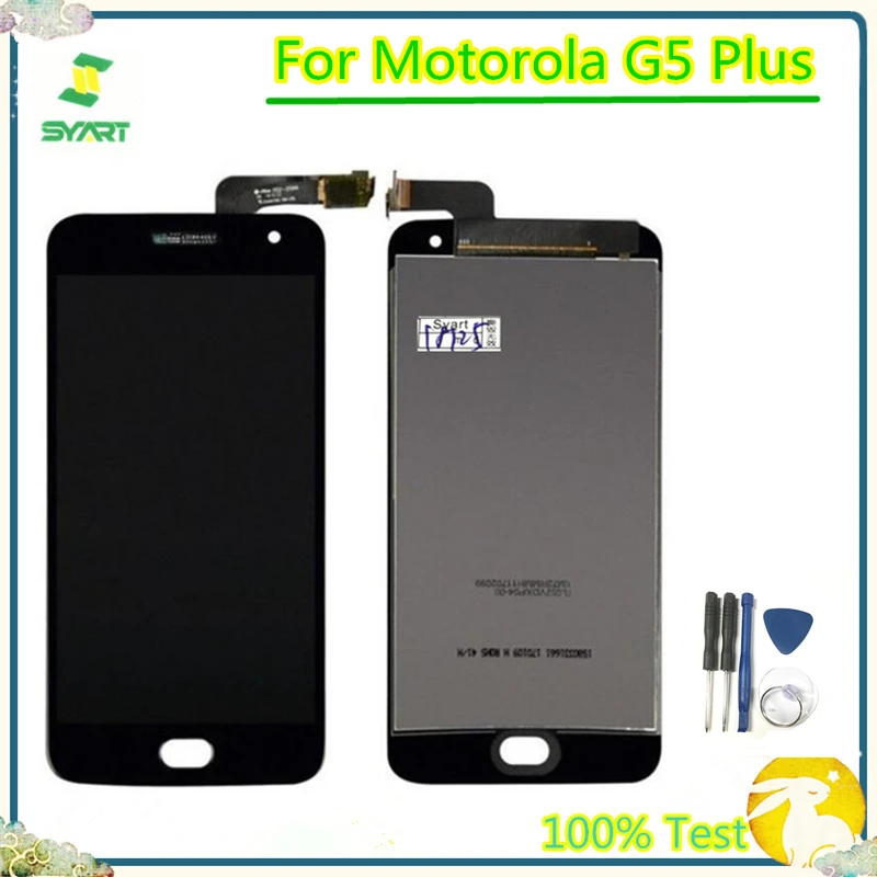 ЖК экран для Motorola G5 Plus дисплей сенсорный дигитайзер сборка инструменты Moto XT1686 XT1681