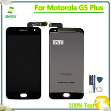 ЖК экран для Motorola G5 Plus дисплей сенсорный дигитайзер сборка