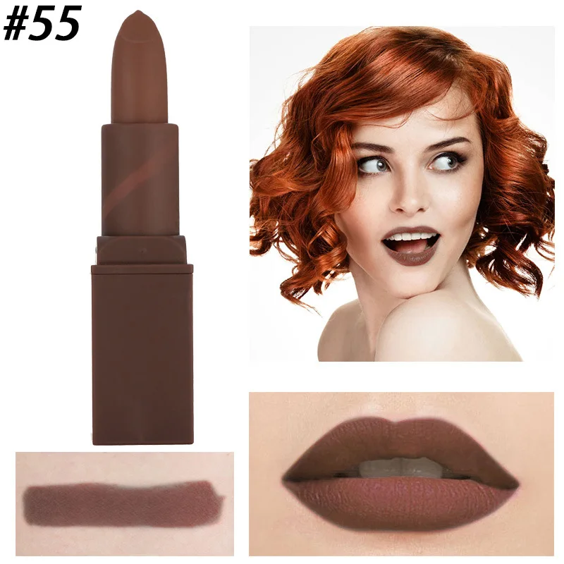 

MISS ROSE Lipstick Matte Red Lipstick Matte Long Lasting Labiales Matte Larga Duracion Gifts for Women