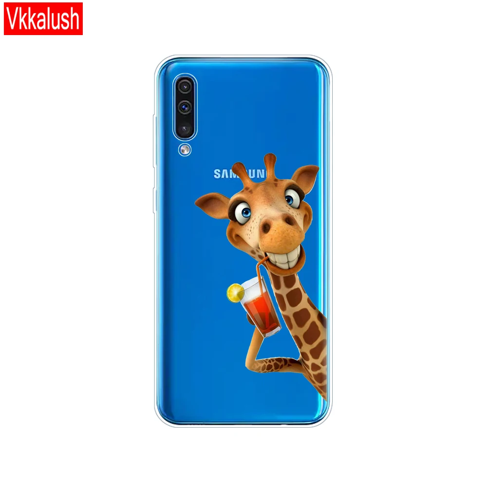80379 Для samsung Galaxy A30S силиконовый прозрачный Футляр задняя крышка чехол для телефона samsung A30 A307 A307F SM-A307F 6," защитный - Цвет: 80379