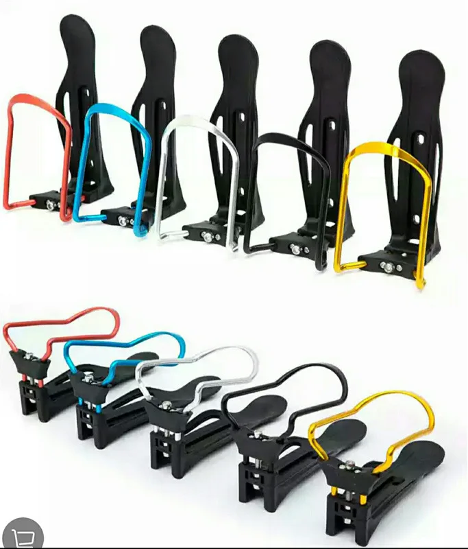 Aluminium Alloy Adjustable Water Bottle Holder Bicycle Fittings Mountain Bike Water Bottle Holder Riding Supplies