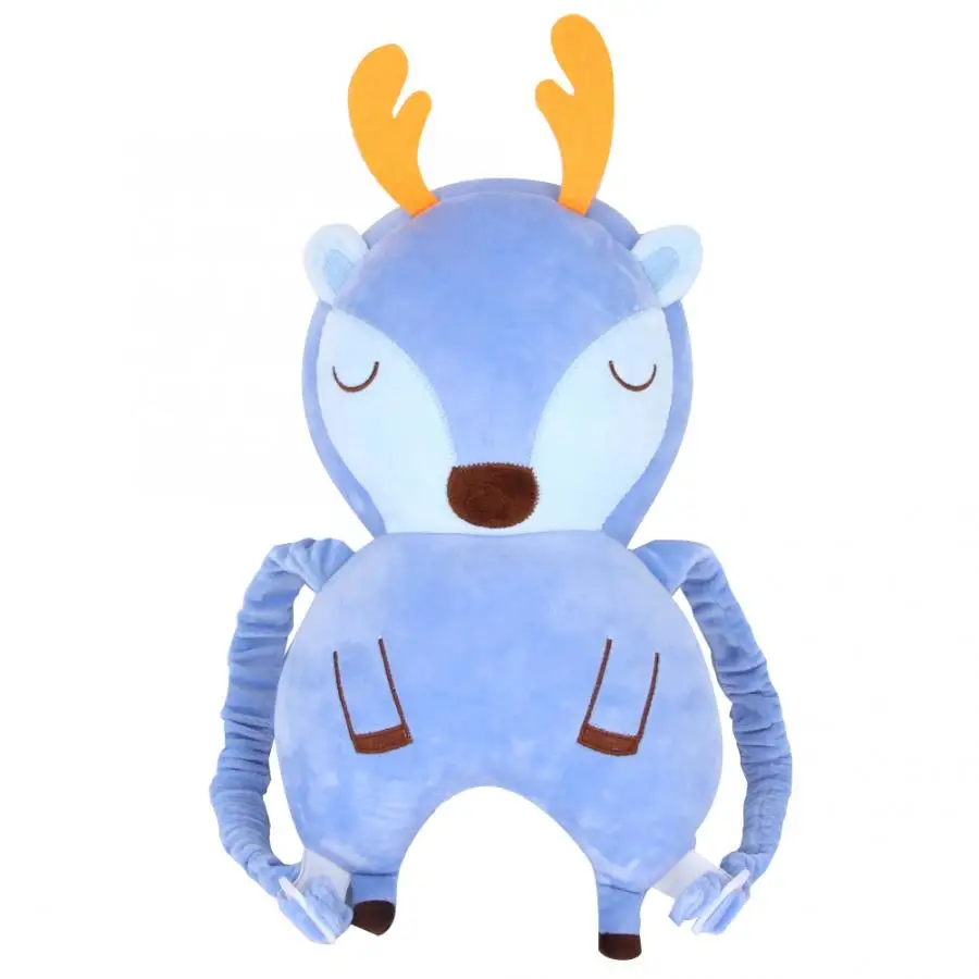 Plush A Защитная Подушка для головы новорожденного ребенка, защитная подушка для детей ясельного возраста, для обучения, для прогулок, анти-ролл, безопасный уход за ребенком, мягкий подголовник - Цвет: Plush A