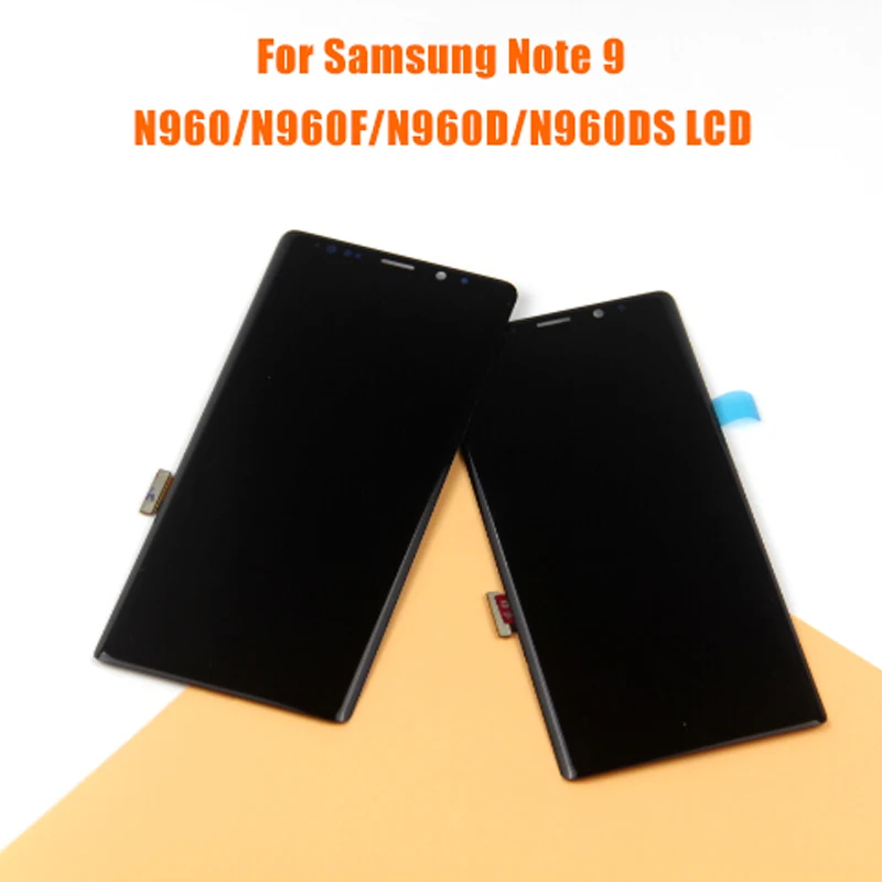 Супер AMOLED lcd для samsung Note 9 lcd N960F lcd для samsung Note 9 N960F lcd экран сенсорный дигитайзер сборка