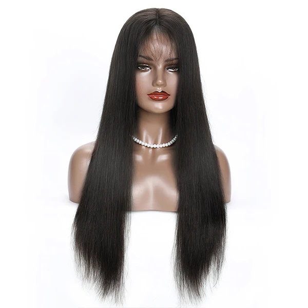 Oxeyegirl 13x4 светлые Синтетические волосы на кружеве парики из натуральных волос бразильский розовый/красный/синий/фиолетовый/белый/голубой/темно-синий/613 Синтетические волосы на кружеве парик человеческих волос - Цвет: Natural Color