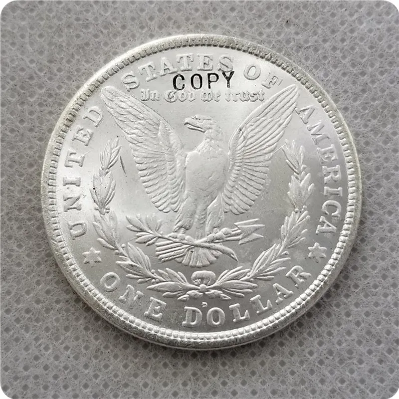 США 1921-P, S, D Morgan монета доллар копия монет памятные монеты-копии монет медаль коллекционные монеты
