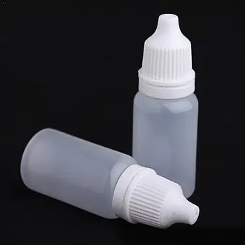 

20ml Empty Plastic Dropper Bottles Container Vials, Eye Suit For Solvents, Essence, Saline Drops, Light oils, Paint, T9C3
