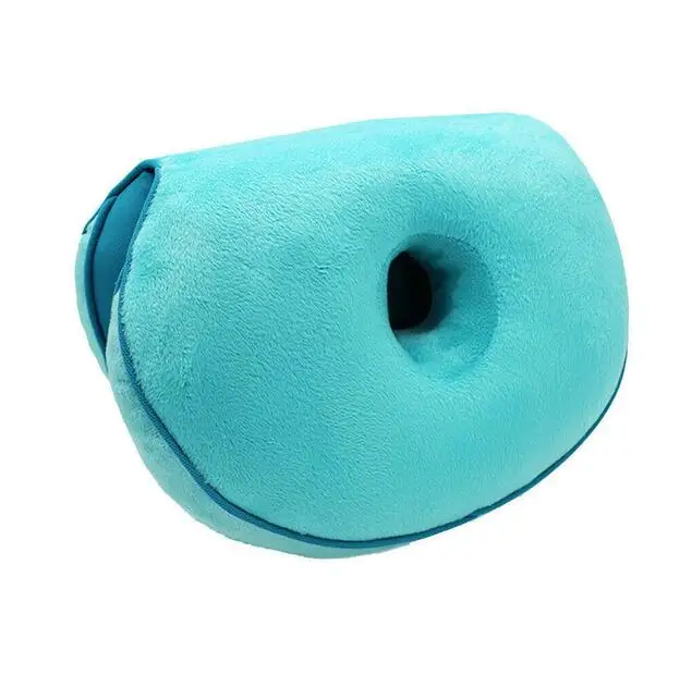 Небесно-голубой Seat Chair Cushion For Sofa Bed Office Solid Folding Throw Soft Cushion Memory Foam Cushion Multi-functional Plush Beautify Hip - Цвет: Небесно-голубой