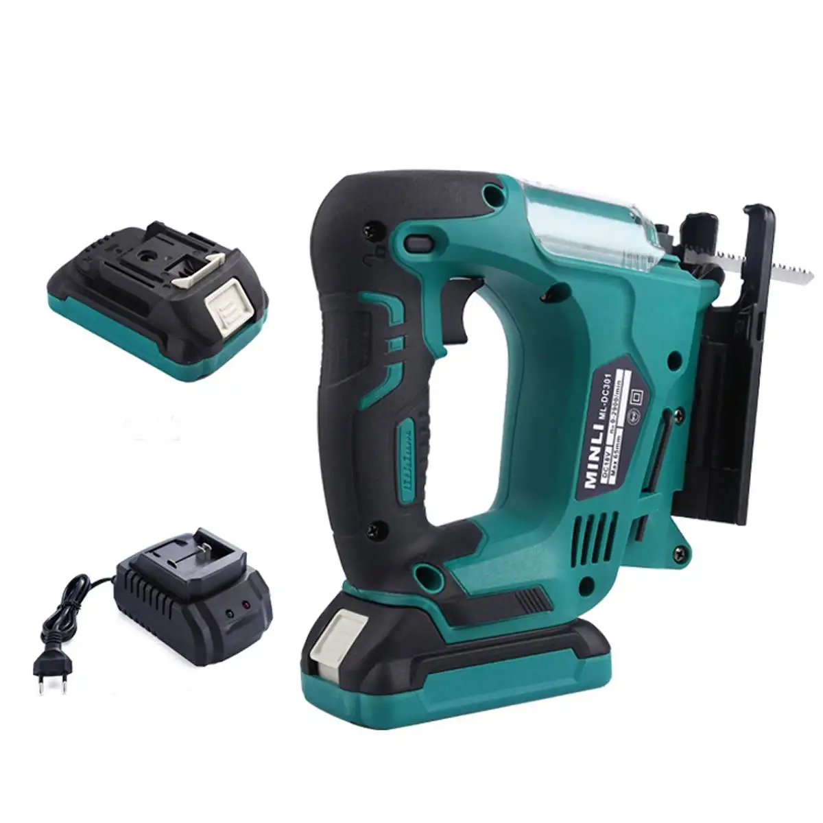 Drillpro многофункциональные портативные пилы электрическая изогнутая пила лобзик Электроинструмент беспроводной лобзик для деревообработки электроинструменты