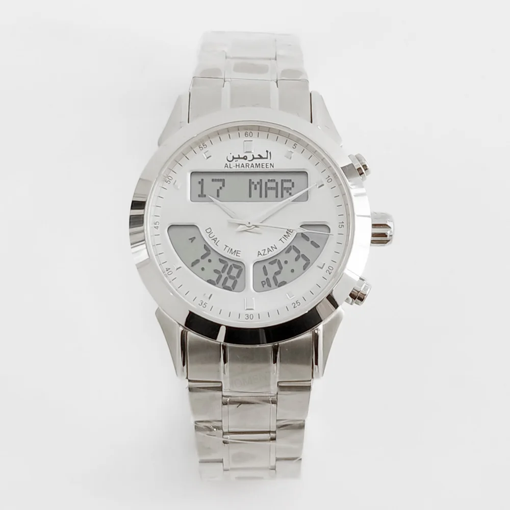 Часы для мусульманского мужчины с азанским временем молитвенный будильник и