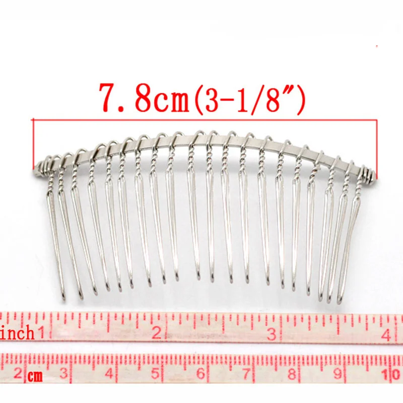 10 шт. женские заколки для волос 7 8x3 8 см|shape hair clips|hair comb clipsilver clip |