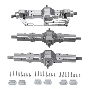 

FBIL-Upgrade Metal Front/Rear Bridge Axle Set for WPL C14 C24 B14 B24 RC Truck RC Car Parts