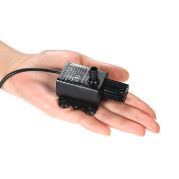 

New Ultra Quiet Submersible Water Pump Filter Fish Pond Fountain Aquarium Tank USB Mini Brushless Water Pump 400L/H Lift 4M