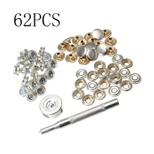 62x3/8 лодка/морской/холст застежка оснастки крышки кнопки гнездо Винт Набор шпилек