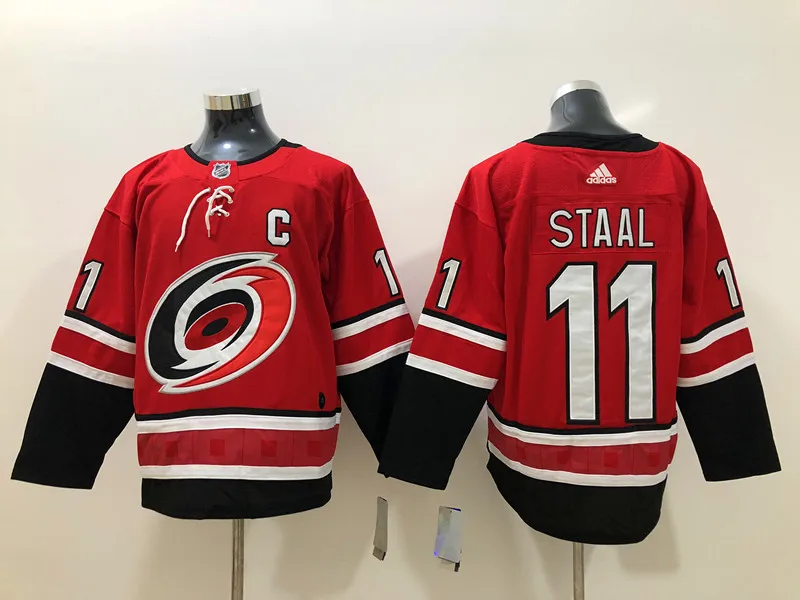 For Men Free shipping stitched Carolina Mens adults#53 Jeff Skinner 11 Staal Jersey - Цвет: For Men