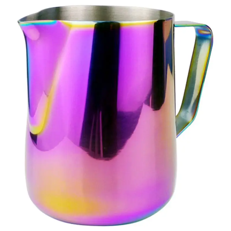 

Milk Jug Stainless Steel Frothing Pitcher Pull Flower Cup Coffee Milk Frother Latte Art Milk Foam Tool Coffeeware-350Ml