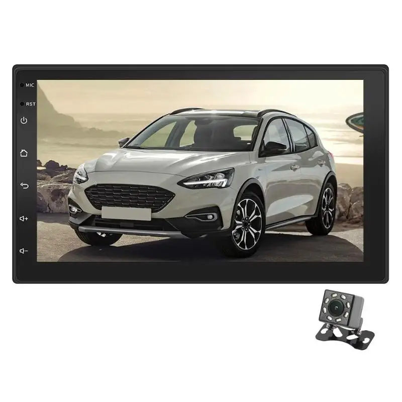 SWM 9999 Android 8,1 bluetooth автомобильный стерео MP5 плеер gps навигация WiFi AUX USB FM радио приемник в тире приемник головное устройство - Цвет: With Camera
