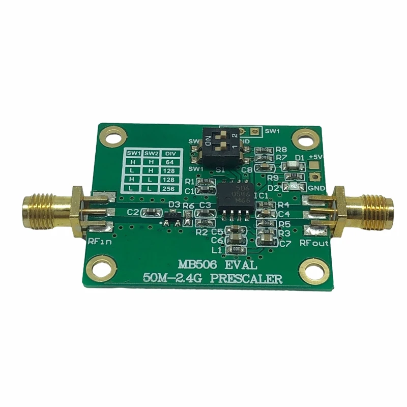 Frequency Divider Module MB506 Division 2.4GHz Microwave Prescaler 64 128 256 | Электроника