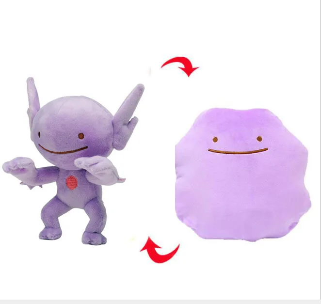 25 см плюшевый Ditto трансформер различные Snorlax Gengar Clefairy Poliwag Magikarp милый мягкий прекрасный Хэллоуин Рождественский подарок для детей