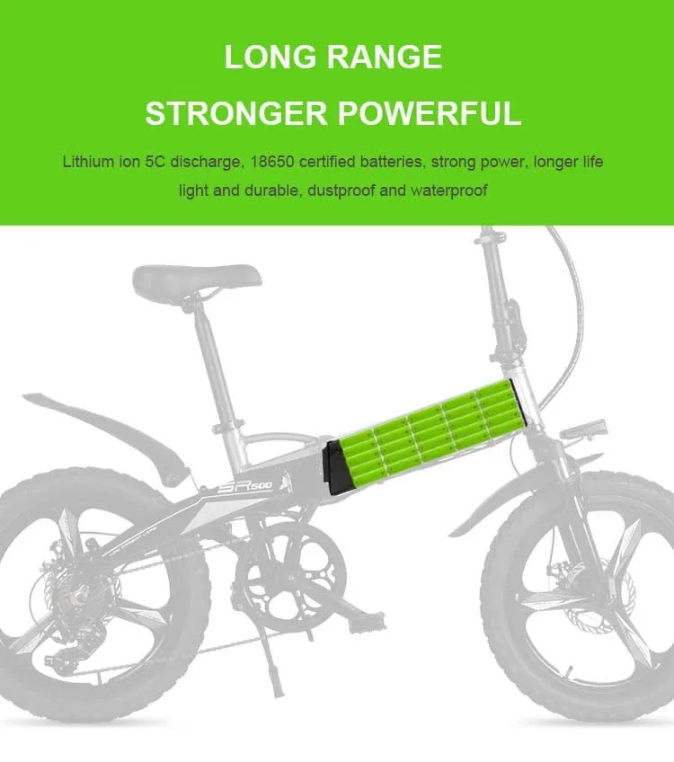 Sale Portable Electric Bike Two Wheels Electric Scooters 20 inch Brushless Motor 250W Folding Electric Bicycle 48V For Adults 13