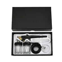 Мини Аэрограф компрессор комплект подачи одного действия краска спрей инструмент для макияжа тела