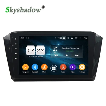 

DSP Android 9.0 4G 32G Octa Core IPS 10.1" Car DVD Radio Player GPS map RDS wifi Bluetooth 5.0 For VW Magotan 2016 2017