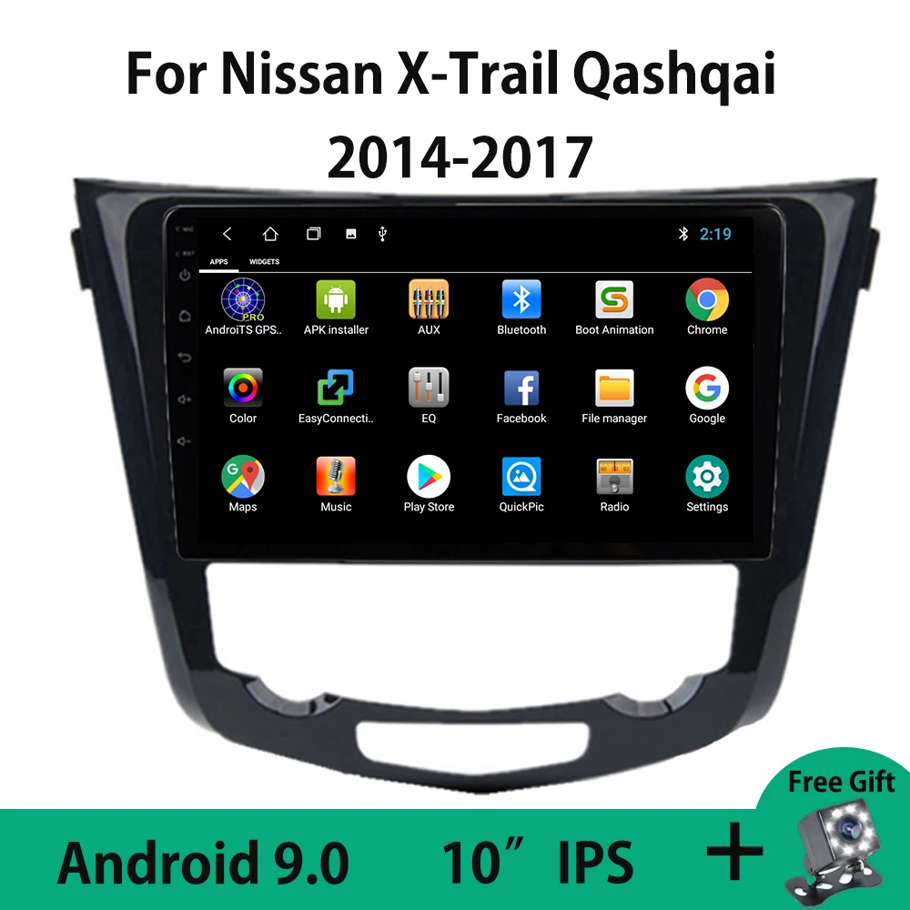 Автомагнитола на Android 9 0 мультимедийный видеоплеер для Nissan X-trail XTrail T32 Qashqai J11 J10 2014
