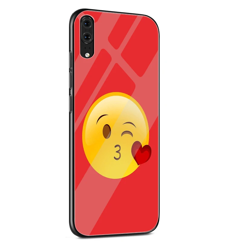 G10 Чехол для мобильного телефона стекло для huawei P30 P20 P10 Honor 10 8X Y6 Y9 mate 20 Lite Pro P Smart Cover Expression Cool - Цвет: G10