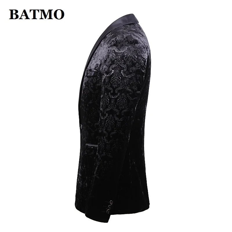 Batmo Новое поступление, высококачественные повседневные мужские блейзеры с принтом, мужские повседневные костюмы, мужские куртки с принтом, большие размеры 1911