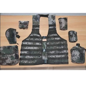 

Outdoor Vest Multifunction Military Molle Jungle Camouflage Adjustable
