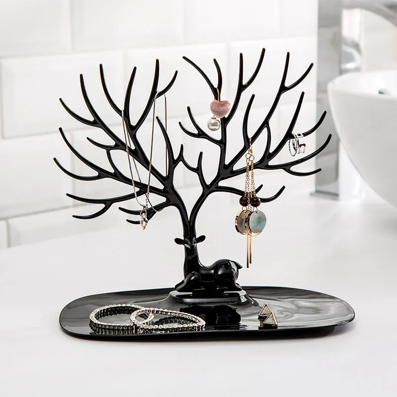 Новый дизайн маленькие серьги в виде оленя ожерелье кольцо ювелирные браслеты и