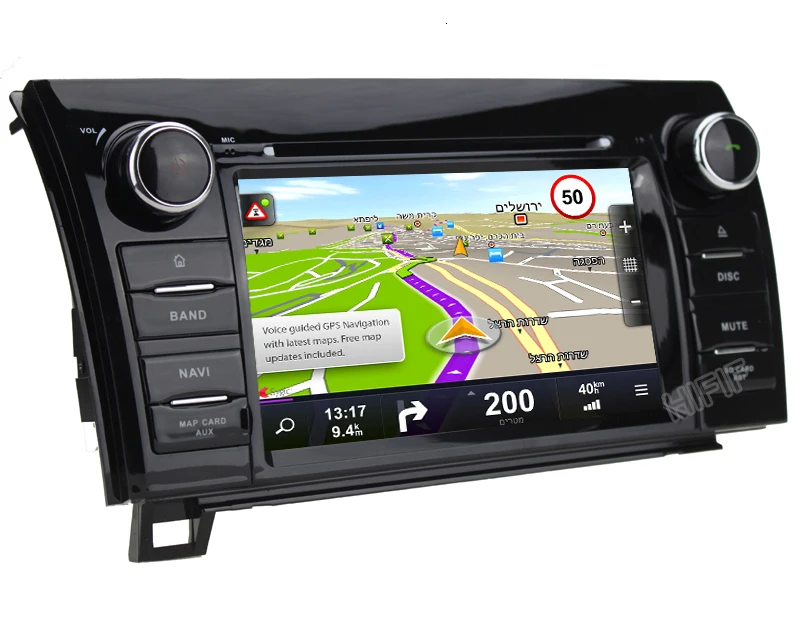 Discount IPS 7 Inch 6 Core Android 9.0 4G RAM 64G ROM 2din car dvd GPS player For Toyota Tundra Sequoia Stereo Radio camera DVR RDS BT 16