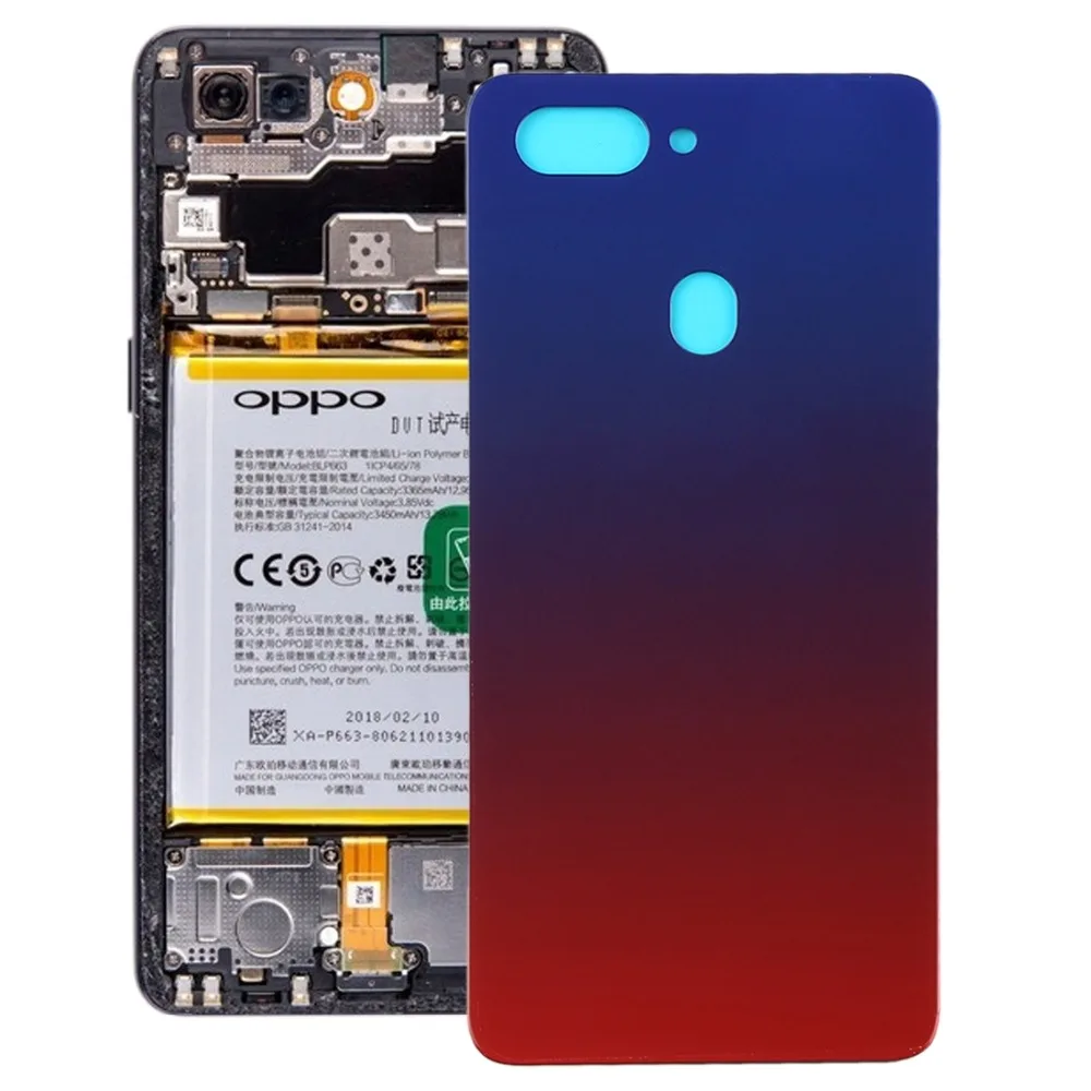 Высокое качество для OPPO R15(туманная версия) крышка батареи для телефона задняя крышка Запасная часть