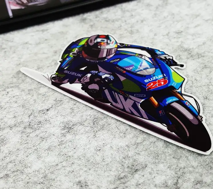 Мотоспорт Maverick Vinales 25 наклеек adesivo наклейка на мотоцикл дорожный гоночный шлем