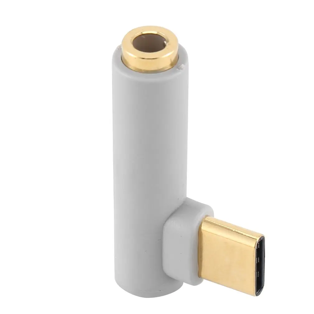 L type USB C до 3,5 мм AUX аудионаушники с кабелем адаптер type-C до 3,5 Jack кабель для наушников для huawei mate 10P20 Xiao Xiaomi Mi 6