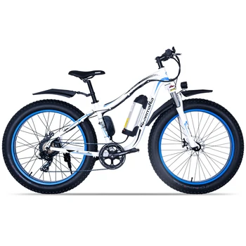 

Road Electric Bicycle 26 Inch Fat Tire 250W 36V 10.4AH Battery Powerful Mountain Bike Variable Speed Smart E-bike 2020 Hot