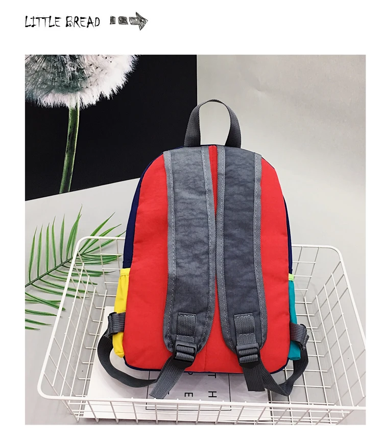 CHILDREN'S Shoulder Bag Simple Parent And Child Backpack New Style Students Kindergarten School Bag Casual WOMEN'S Bag