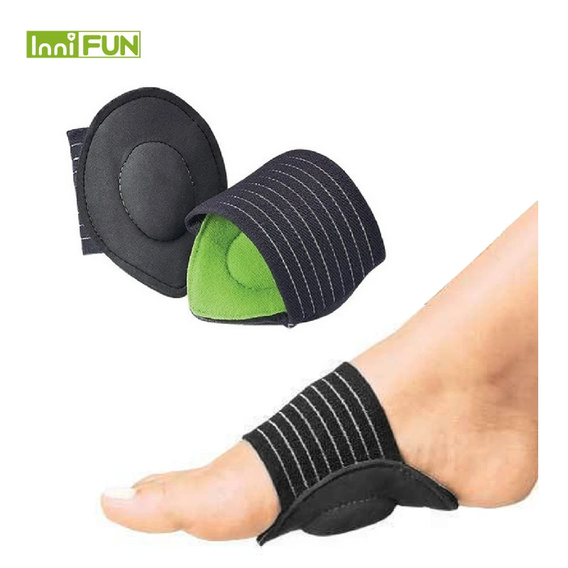 

1 Pair Strutz Cushioned Arch Foot Support Decrease Plantar Fasciitis Pain Correction Night Foot Care Corrector Thumb Goodnight