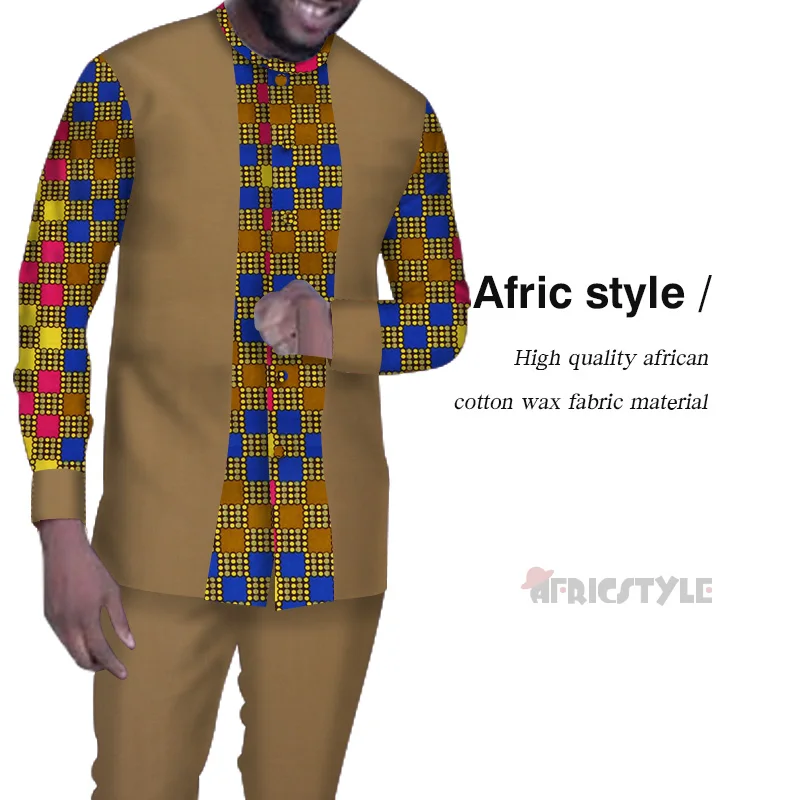 

2020 African men's clothing Traditional African men's clothing Men's fashion african dashiki clothes for men wyn1082