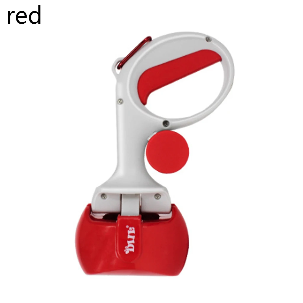 B 2в1 Pet Picker Pooper Scooper зажим туалет с мешок для сбора мусора от домашних животных удобство для собак и кошек товары для уборки домашних животных товары для собак - Цвет: B