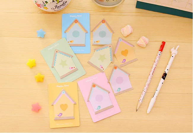 Эллен Брук 1 шт. корейский Sticky Notes Kawaii дом блокнот Filofax блокноты офисные школьные принадлежности канцелярские