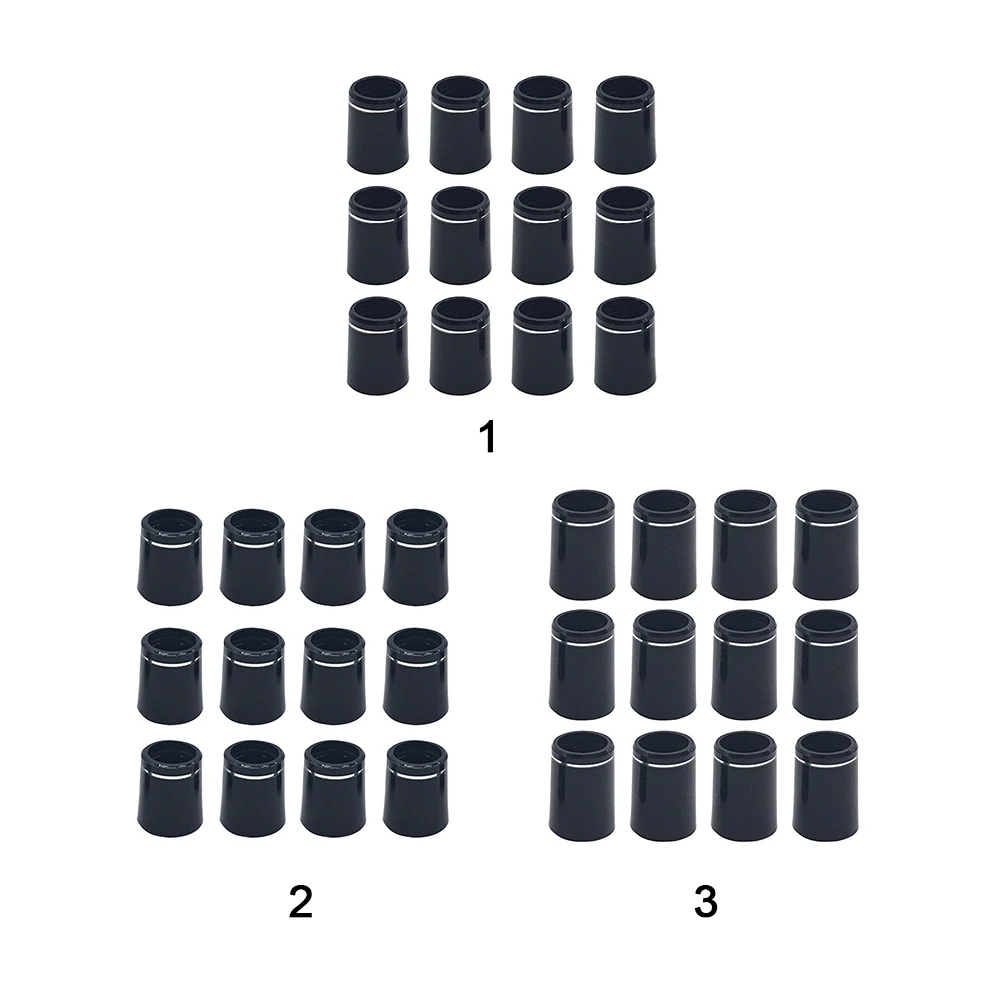 Замена Легкие аксессуары для гольфа наконечники простое использование Прочный Маленький черный Запасной конический наконечник пластиковый Вал Втулка адаптер